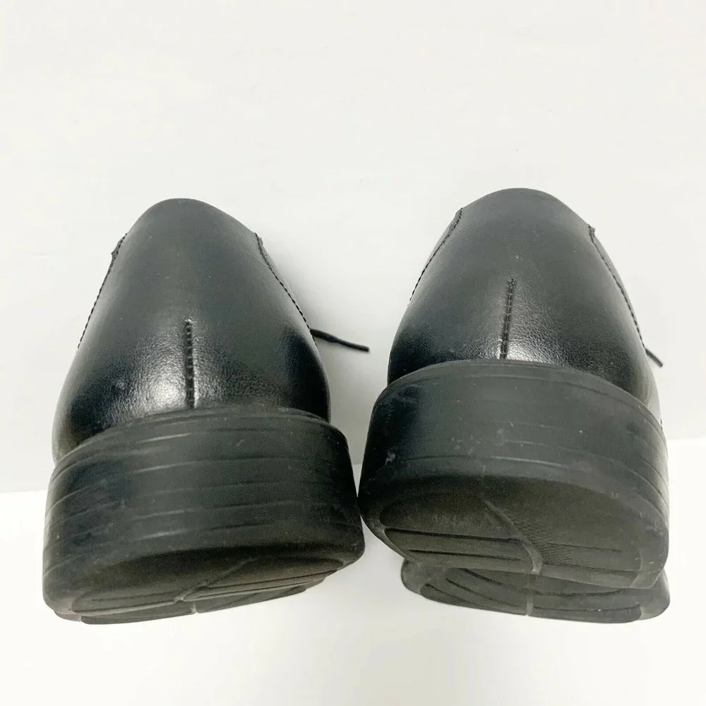Men 8 Bostonian Lites Black Lace Dress Shoes